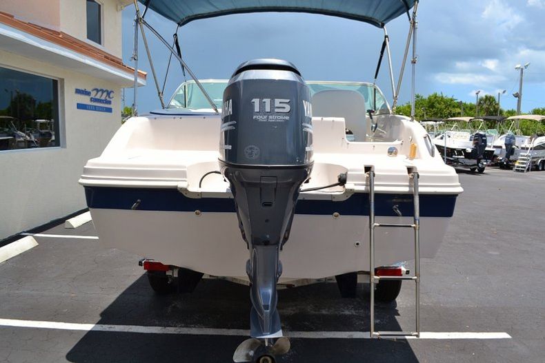 Thumbnail 5 for Used 2002 Hurricane SunDeck SD 187 OB boat for sale in Vero Beach, FL