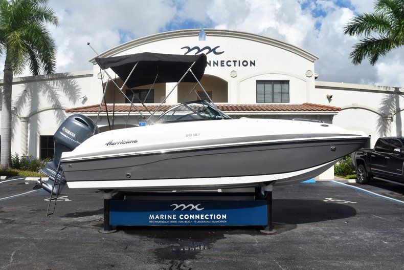 New 2019 Hurricane SunDeck SD 187 OB boat for sale in West Palm Beach, FL