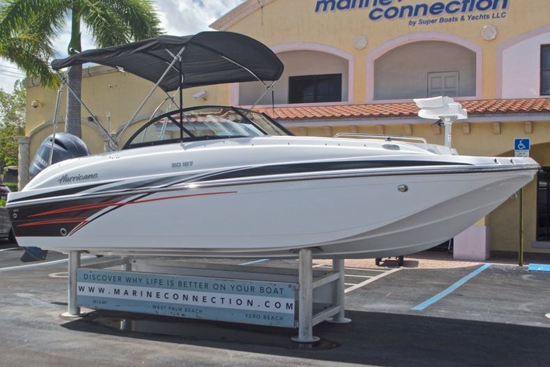 Thumbnail 1 for New 2017 Hurricane SunDeck SD 187 OB boat for sale in Miami, FL