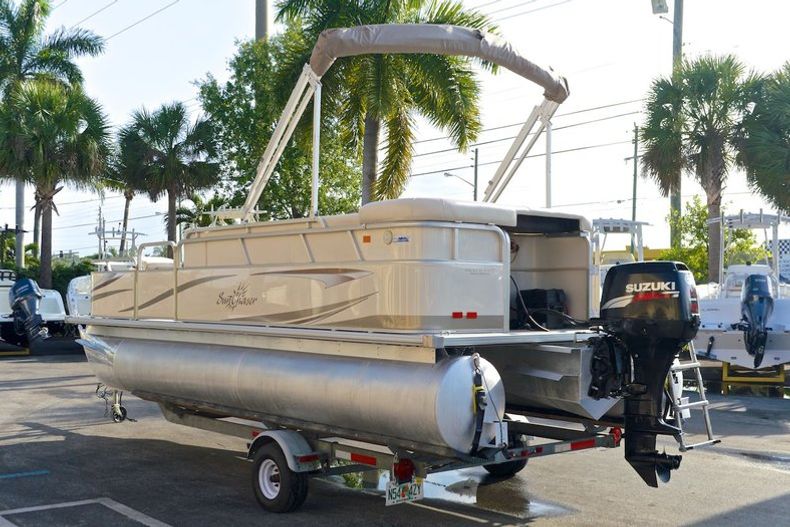 Thumbnail 5 for Used 2008 Sun Chaser 820 Fish RE Pontoon boat for sale in West Palm Beach, FL