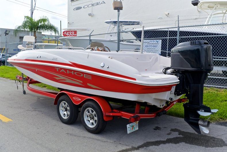 Thumbnail 1 for Used 2005 Tahoe 215 Deck Boat boat for sale in Miami, FL