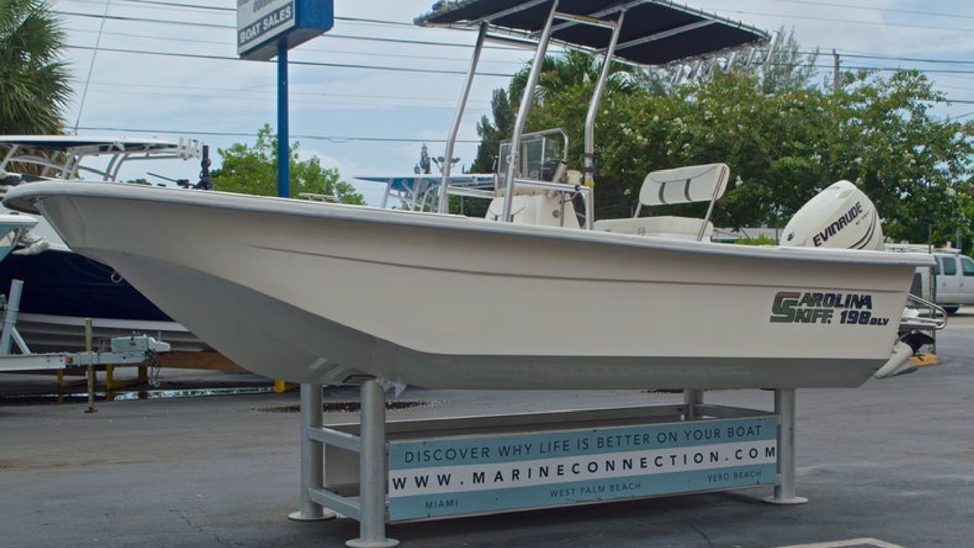 Used 2008 Carolina Skiff 198DLV #K260 image 4