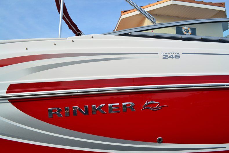 Thumbnail 12 for New 2014 Rinker Captiva 246 Bowrider boat for sale in Vero Beach, FL