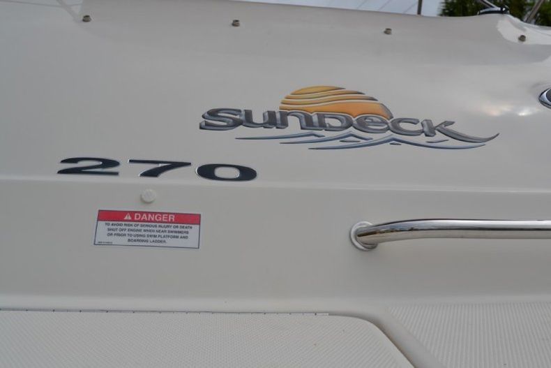 Thumbnail 8 for Used 2005 Sea Ray 270 Sundeck boat for sale in West Palm Beach, FL