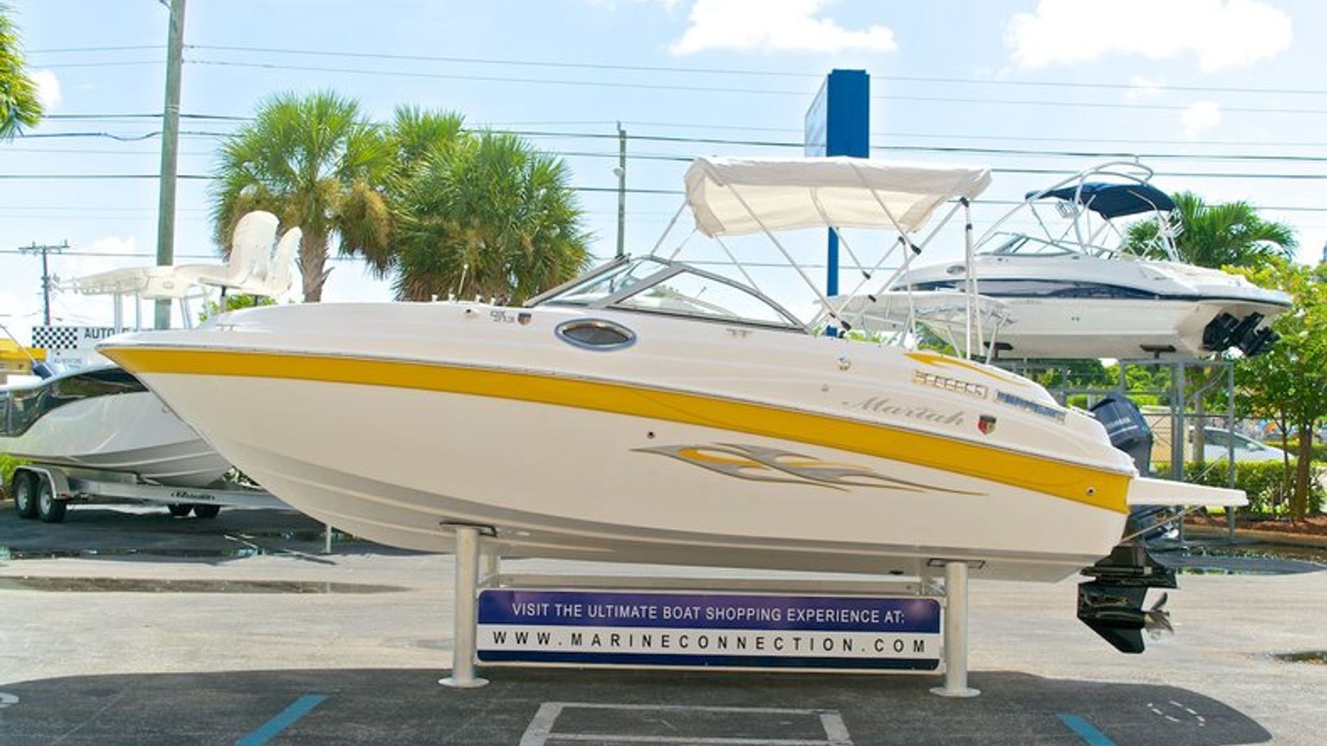 Used 2008 Mariah DX213 Deck Boat #F108 image 5