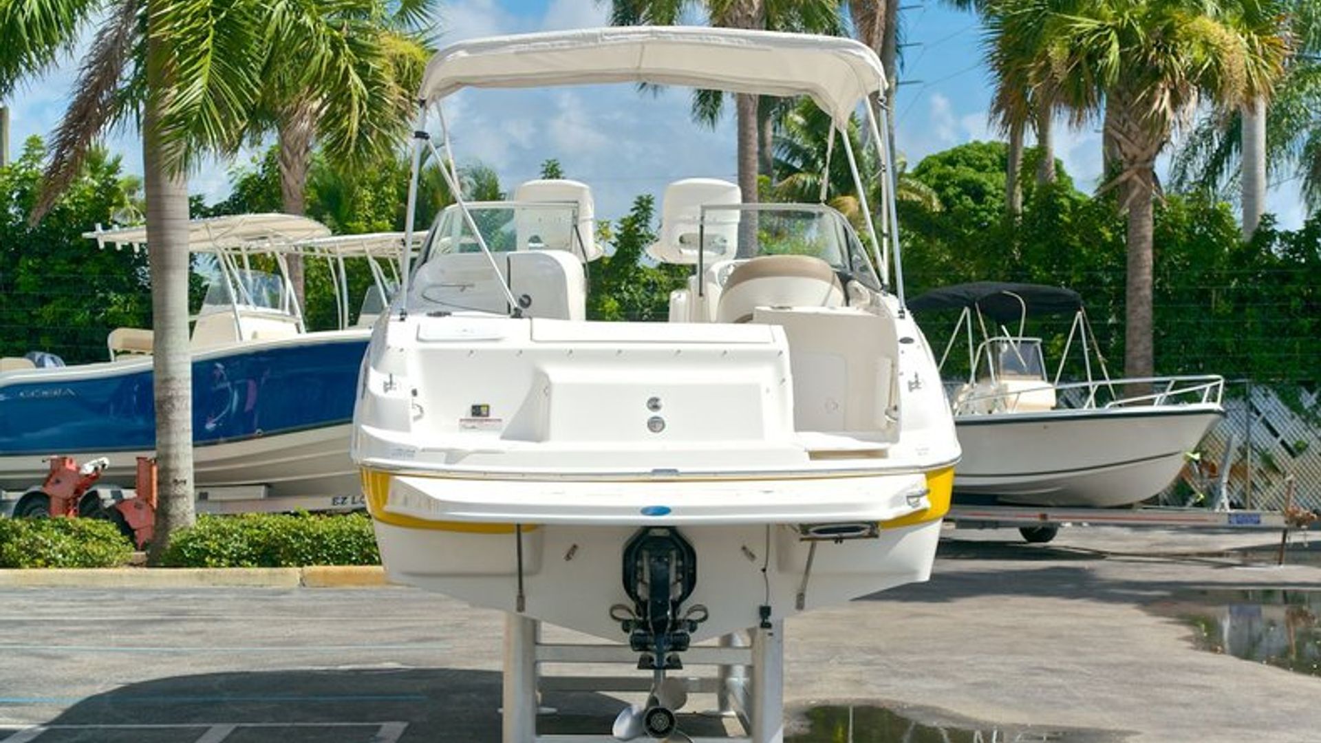 Used 2008 Mariah DX213 Deck Boat #F108 image 7