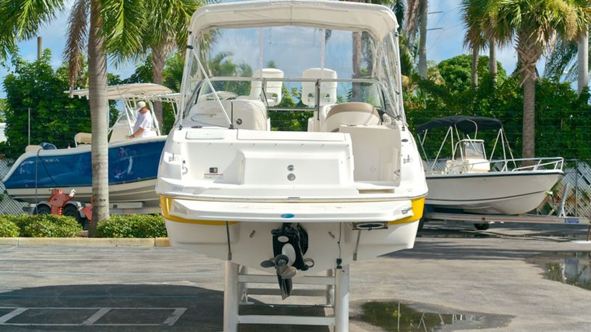 Used 2008 Mariah DX213 Deck Boat #F108 image 15