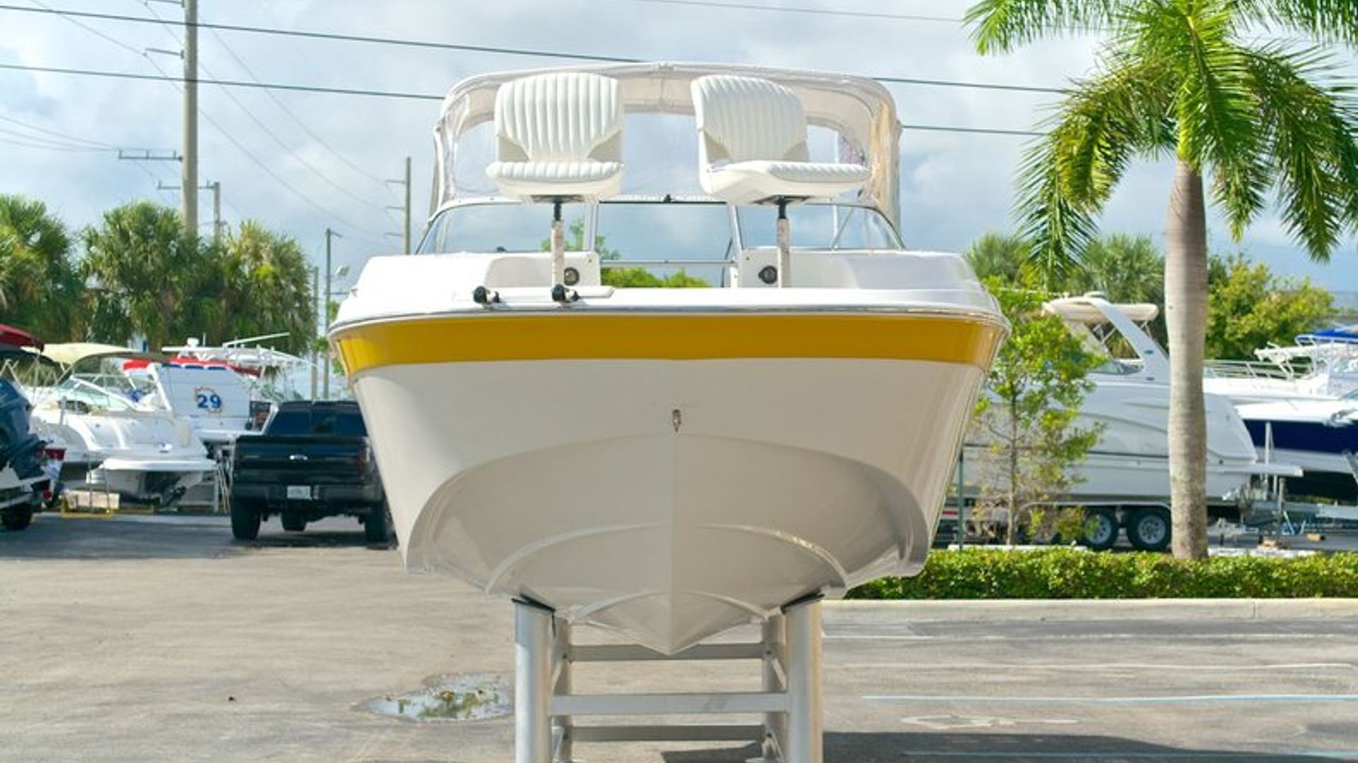 Used 2008 Mariah DX213 Deck Boat #F108 image 11