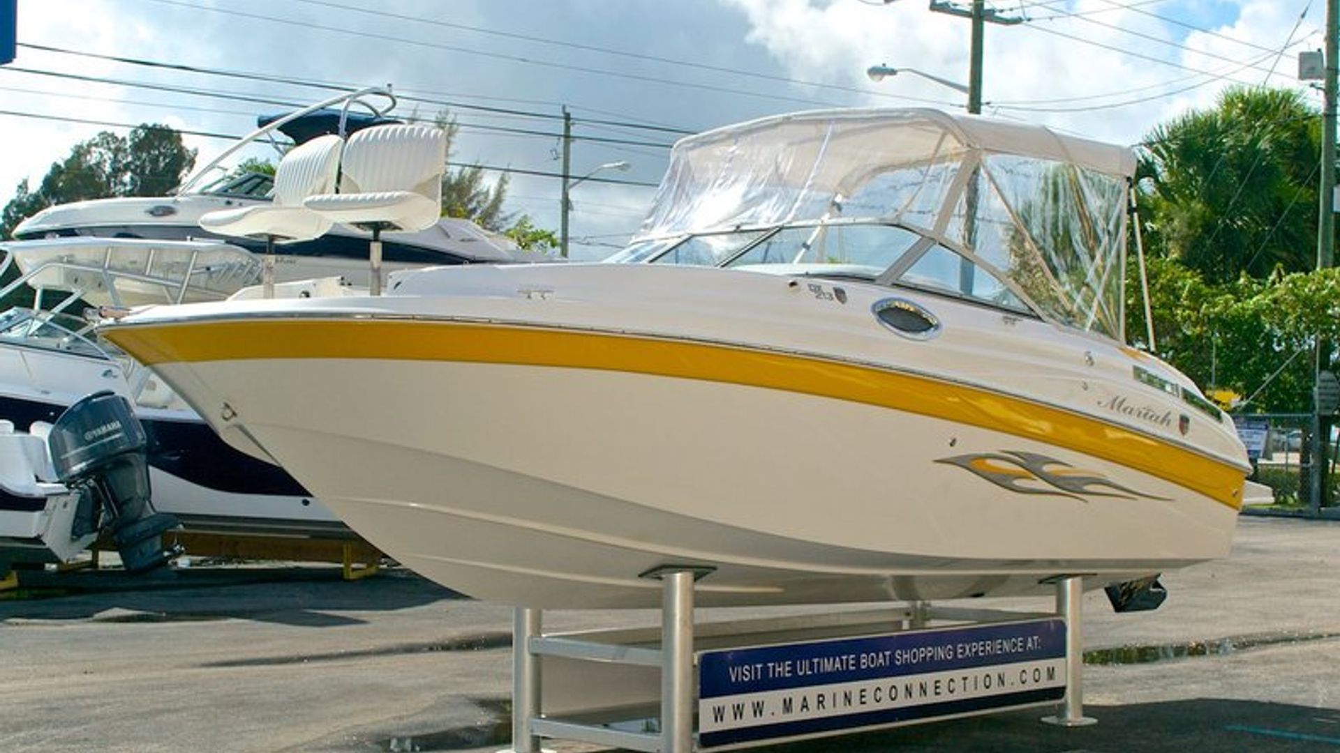 Used 2008 Mariah DX213 Deck Boat #F108 image 12