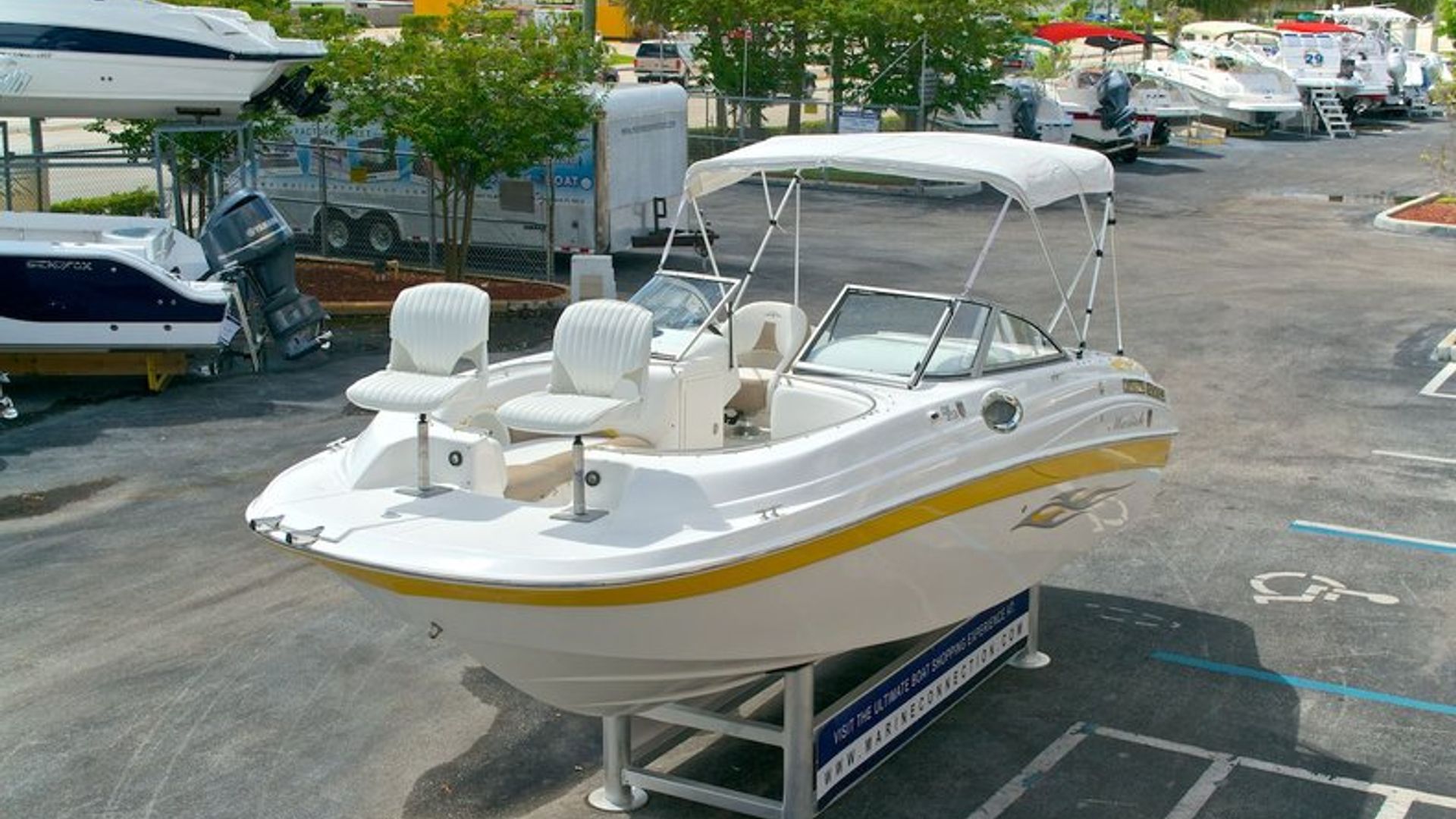 Used 2008 Mariah DX213 Deck Boat #F108 image 99