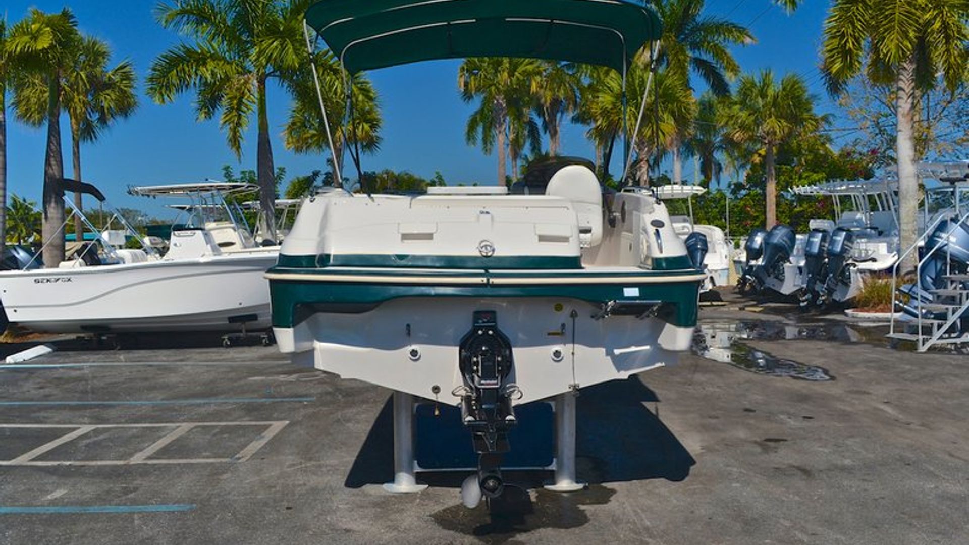 Used 2000 Tahoe 220 Deck Boat #0886 image 9