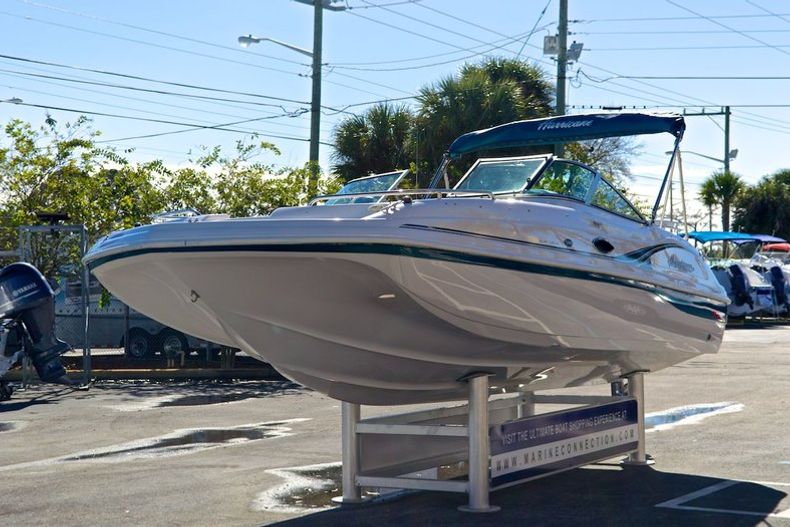 Thumbnail 3 for Used 2001 Hurricane SunDeck SD 217 OB boat for sale in West Palm Beach, FL