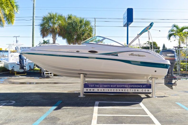Thumbnail 4 for Used 2001 Hurricane SunDeck SD 217 OB boat for sale in West Palm Beach, FL