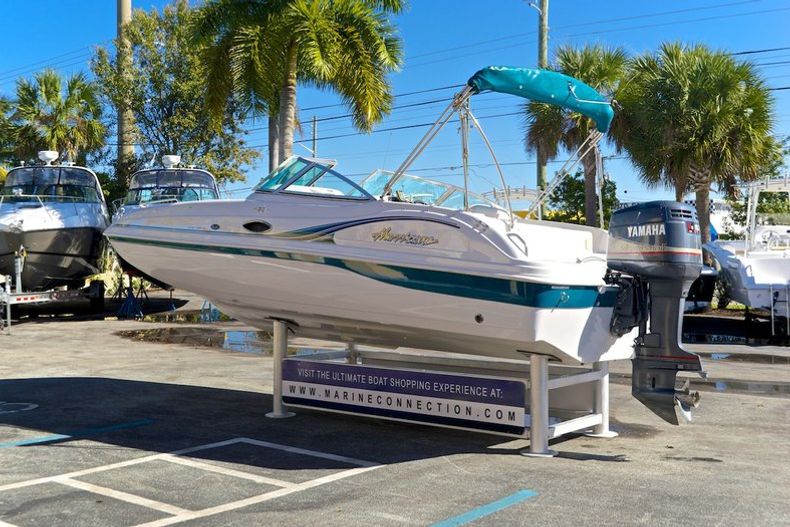 Thumbnail 5 for Used 2001 Hurricane SunDeck SD 217 OB boat for sale in West Palm Beach, FL