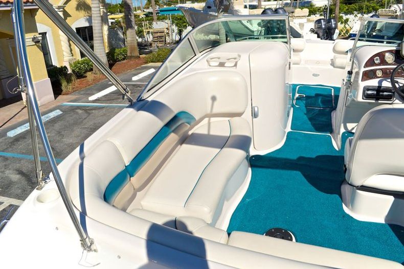 Thumbnail 27 for Used 2001 Hurricane SunDeck SD 217 OB boat for sale in West Palm Beach, FL