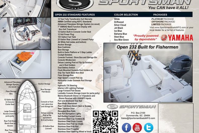 Thumbnail 45 for New 2015 Sportsman Open 232 Center Console boat for sale in Miami, FL