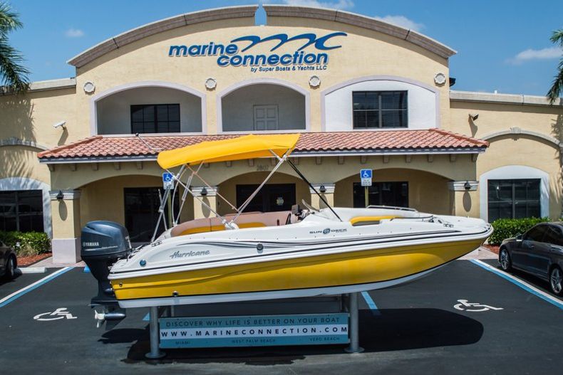Used 2012 Hurricane SunDeck Sport SS 188 OB boat for sale in West Palm Beach, FL