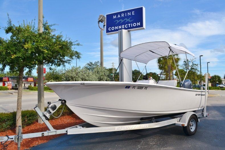 Thumbnail 1 for Used 2015 Sportsman 19 Island Reef boat for sale in Vero Beach, FL