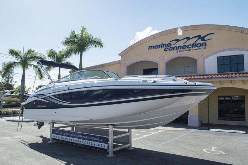 Thumbnail 1 for New 2015 Hurricane SunDeck SD 2400 OB boat for sale in Miami, FL