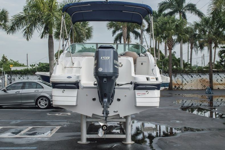 Thumbnail 4 for Used 2013 Hurricane SunDeck SD 2200 OB boat for sale in Vero Beach, FL