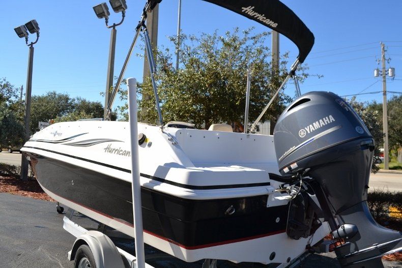 Thumbnail 3 for Used 2015 Hurricane 188 SunDeck Sport OB boat for sale in Vero Beach, FL