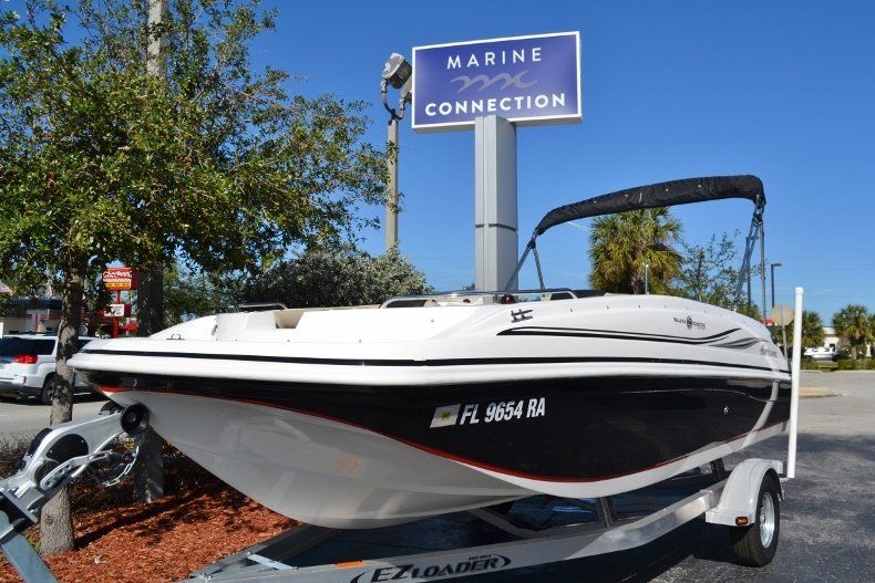 Thumbnail 1 for Used 2015 Hurricane 188 SunDeck Sport OB boat for sale in Vero Beach, FL