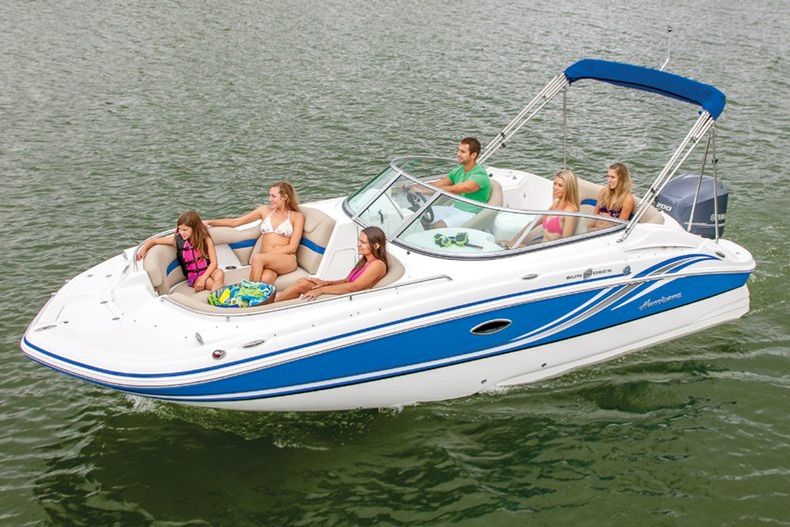 New 2014 Hurricane SunDeck SD 2200 DC OB boat for sale in West Palm Beach, FL