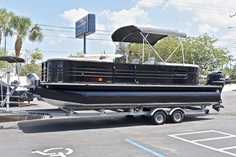 Thumbnail 4 for Used 2015 Starcraft SLS 3 Pontoon boat for sale in West Palm Beach, FL