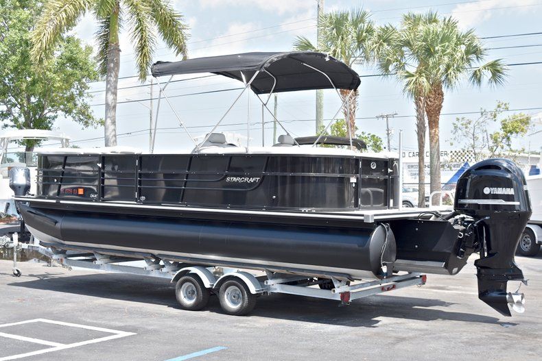 Thumbnail 6 for Used 2015 Starcraft SLS 3 Pontoon boat for sale in West Palm Beach, FL