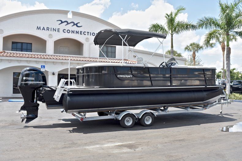 Thumbnail 9 for Used 2015 Starcraft SLS 3 Pontoon boat for sale in West Palm Beach, FL