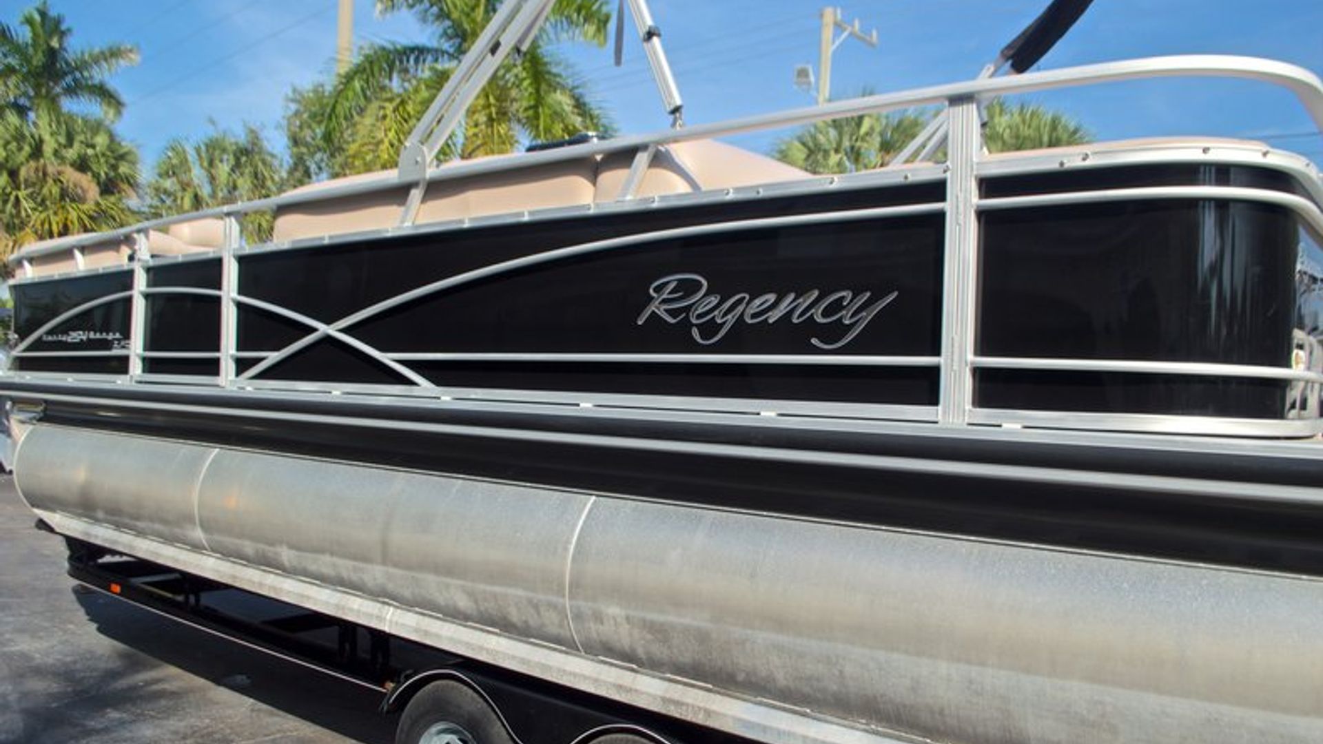 Used 2014 Regency Party Barge 254 XP3 #8806 image 8