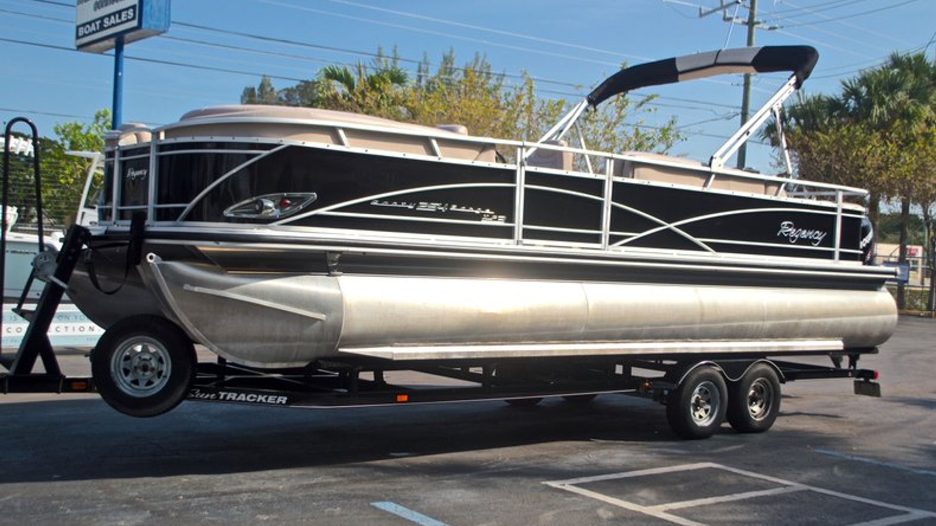 Used 2014 Regency Party Barge 254 XP3 #8806 image 5