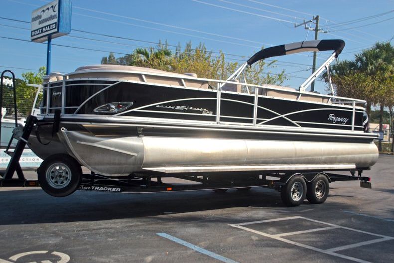 Thumbnail 4 for Used 2014 Regency Party Barge 254 XP3 boat for sale in West Palm Beach, FL