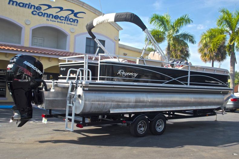 Thumbnail 13 for Used 2014 Regency Party Barge 254 XP3 boat for sale in West Palm Beach, FL
