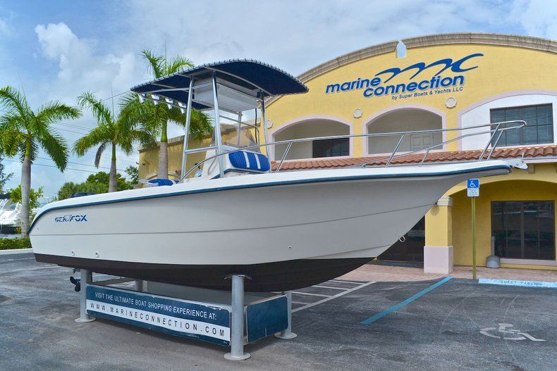 Thumbnail 1 for Used 2001 Sea Fox 210 Center Console boat for sale in West Palm Beach, FL