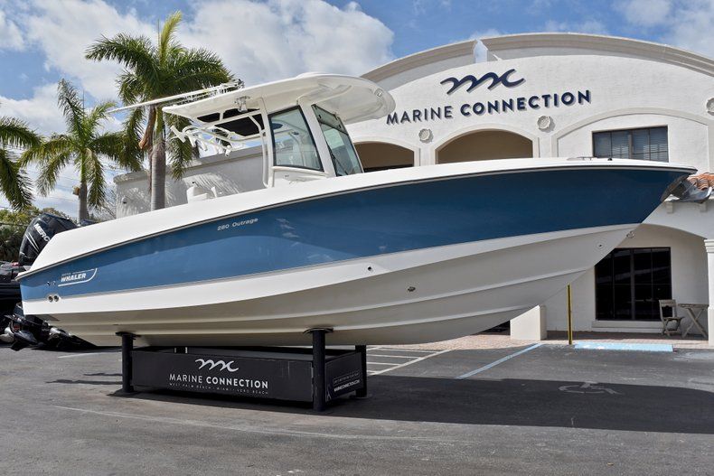 Thumbnail 1 for Used 2011 Boston Whaler 280 Outrage boat for sale in West Palm Beach, FL