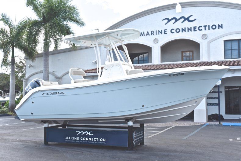 Thumbnail 1 for Used 2016 Cobia 220 Center Console boat for sale in West Palm Beach, FL