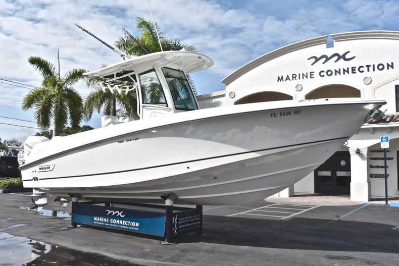 Thumbnail 1 for Used 2016 Boston Whaler 280 Outrage boat for sale in West Palm Beach, FL