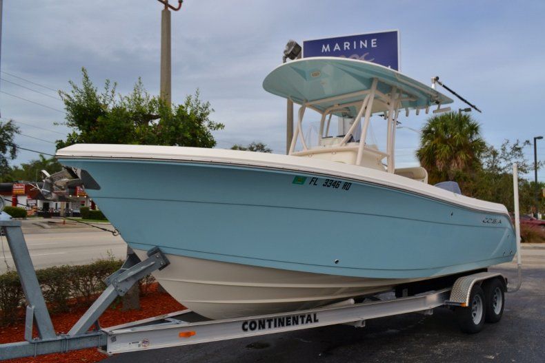 Thumbnail 1 for Used 2016 Cobia 237 Center Console boat for sale in Vero Beach, FL