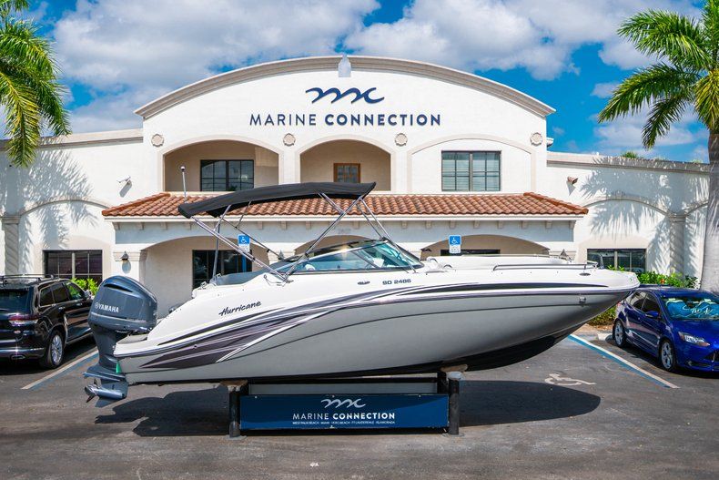 New 2019 Hurricane SunDeck SD 2486 OB boat for sale in West Palm Beach, FL