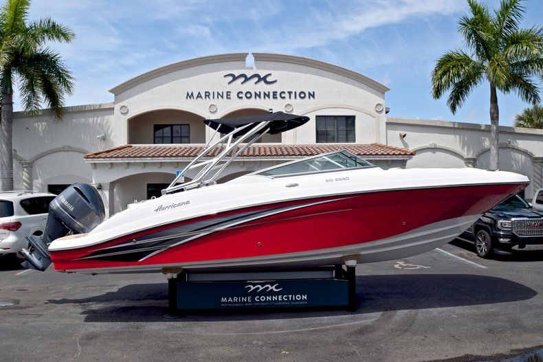 New 2019 Hurricane SunDeck SD 2690 OB boat for sale in West Palm Beach, FL