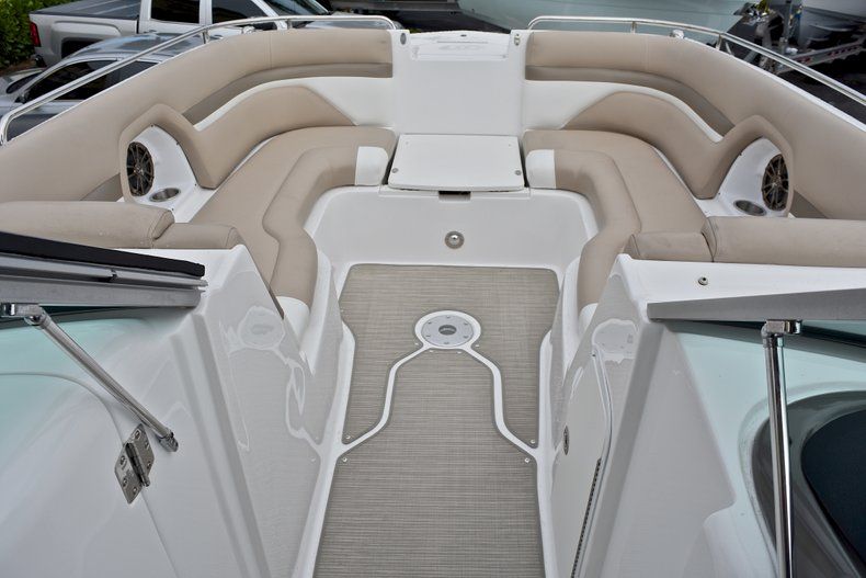 Thumbnail 40 for Used 2016 Hurricane SunDeck SD 2486 OB boat for sale in West Palm Beach, FL