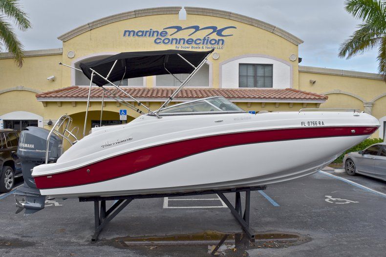Used 2016 Hurricane SunDeck SD 2486 OB boat for sale in West Palm Beach, FL