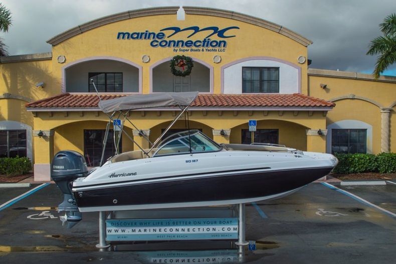New 2016 Hurricane SunDeck SD 187 OB boat for sale in Vero Beach, FL