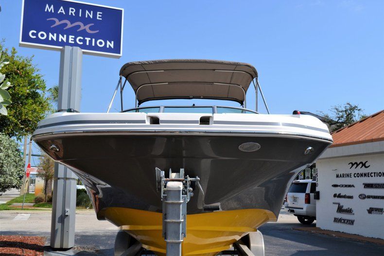 Thumbnail 2 for Used 2014 Hurricane SunDeck SD 2690 OB boat for sale in Vero Beach, FL