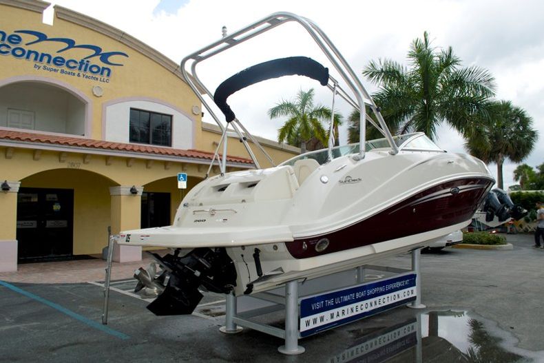 Thumbnail 8 for Used 2008 Sea Ray 260 Sundeck boat for sale in West Palm Beach, FL